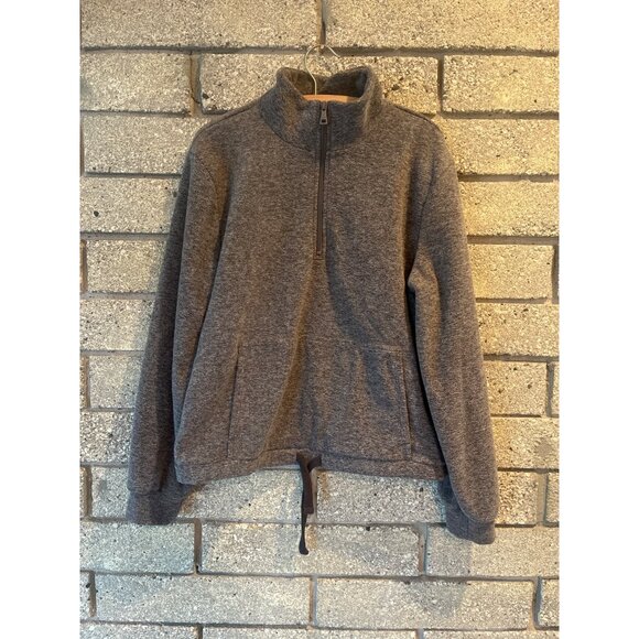 Beyond Yoga Womens Half-Zip Fleece Pullover Jacket S Gray - Picture 8 of 8